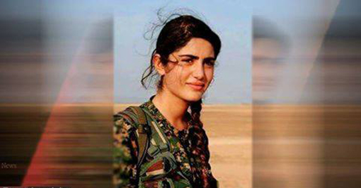 کشته شدن آنجلینا جولی کُرد توسط داعش