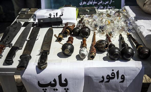 دستگیری فروشندگان موادمخدر در تهران