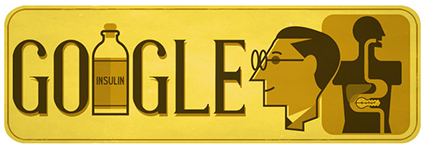 تولد کاشف انسولین لوگوی گوگل را تغییر داد