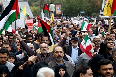 خروش یکپارچه مردم ایران علیه رژیم صهیونیستی