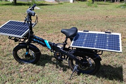 عرضه نخستین دوچرخه خورشیدی جهان در هند