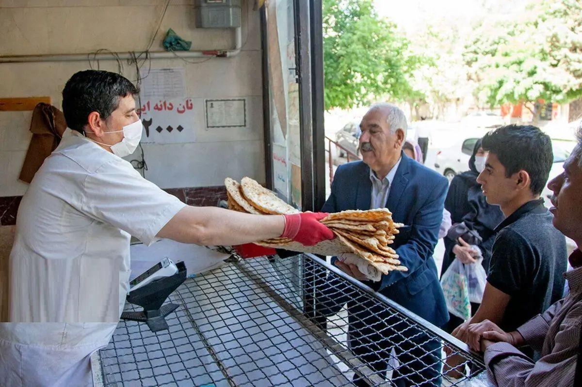 نان آزادپزها در اصفهان؛ سهمیه آرد نانواییها کاهش یافت